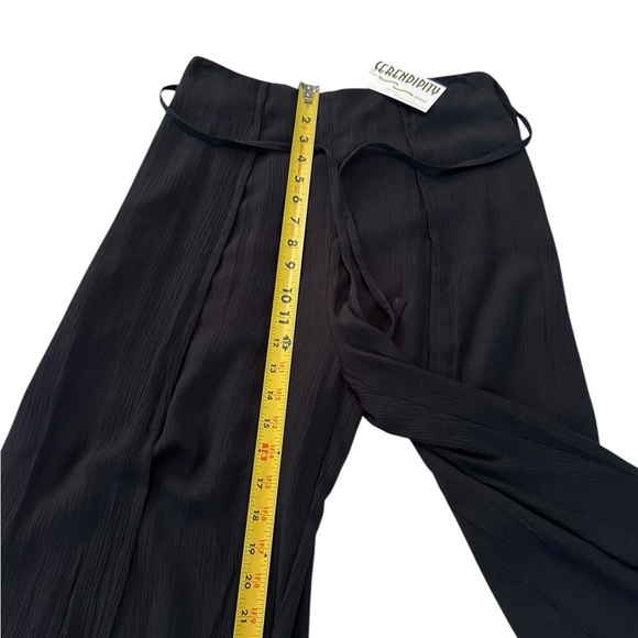 Black Maxi Wide Leg Pants for Casual Wear - Picture 11 of 17